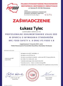 certyfikat-IFS-BRC-15-01-2025-lukasz-tylec